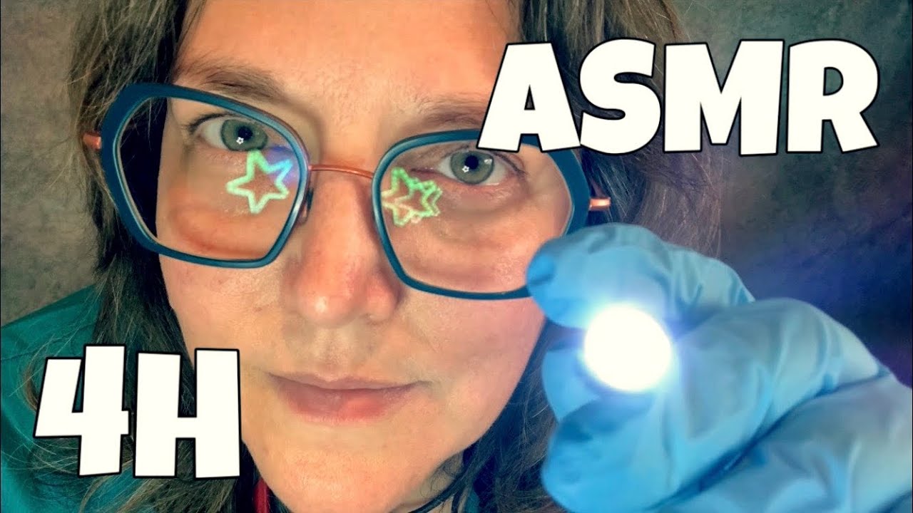 4H ASMR Français RP Neurologue Ophtalmologue Dermatologue ASMR FR Roleplay Compil