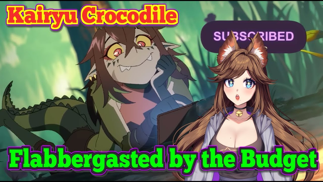 [Croco Murder!] Kairyu Crocodile Vtuber Crazy Pre-Debut Video Reaction