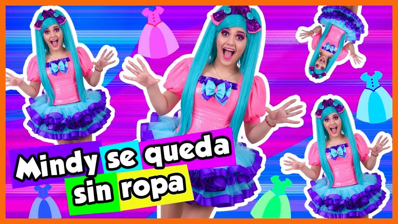 MINDY SE QUEDA SIN ROPA / SHOW PIEDRA PAPEL O TIJERA / ROPA CARA / ROPA NUEVA / TIRARON SU ROPA