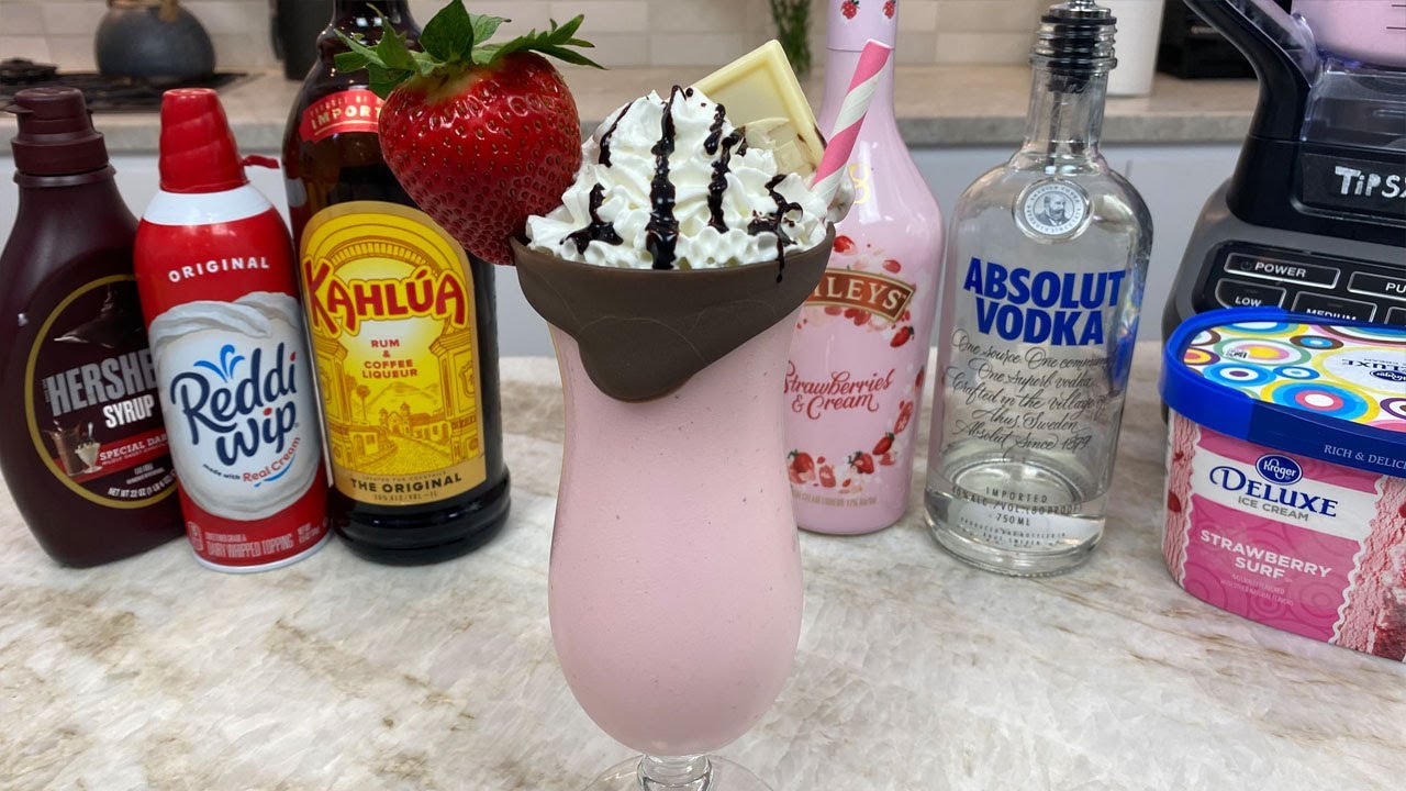 Frozen Strawberry Mudslide