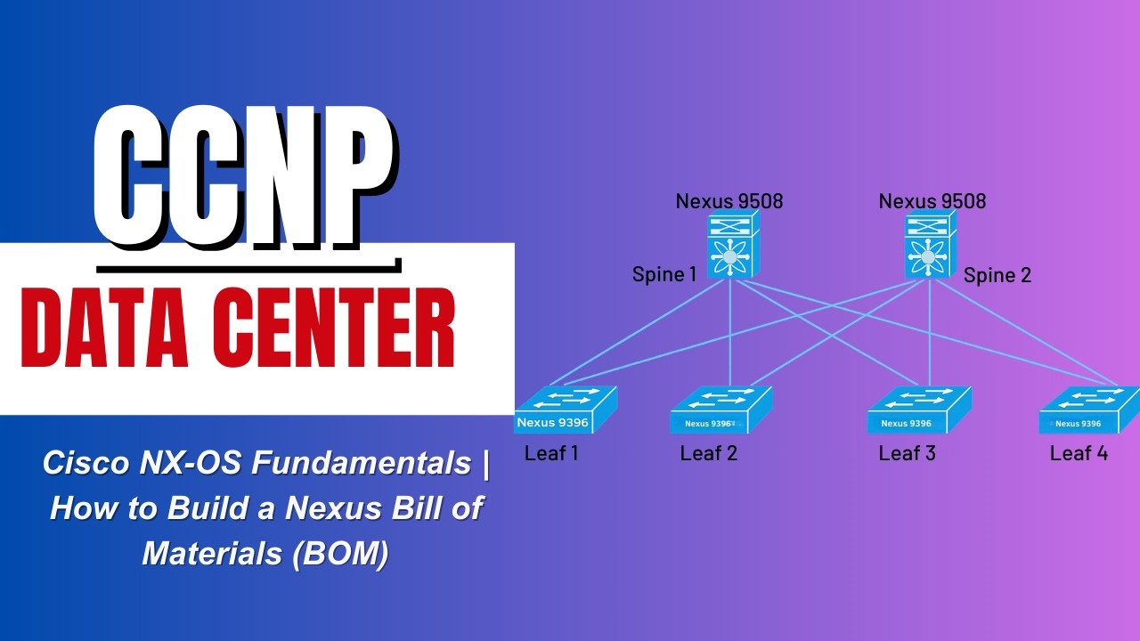 Cisco NX-OS Fundamentals | How to Build a Nexus Bill of Materials (BOM)