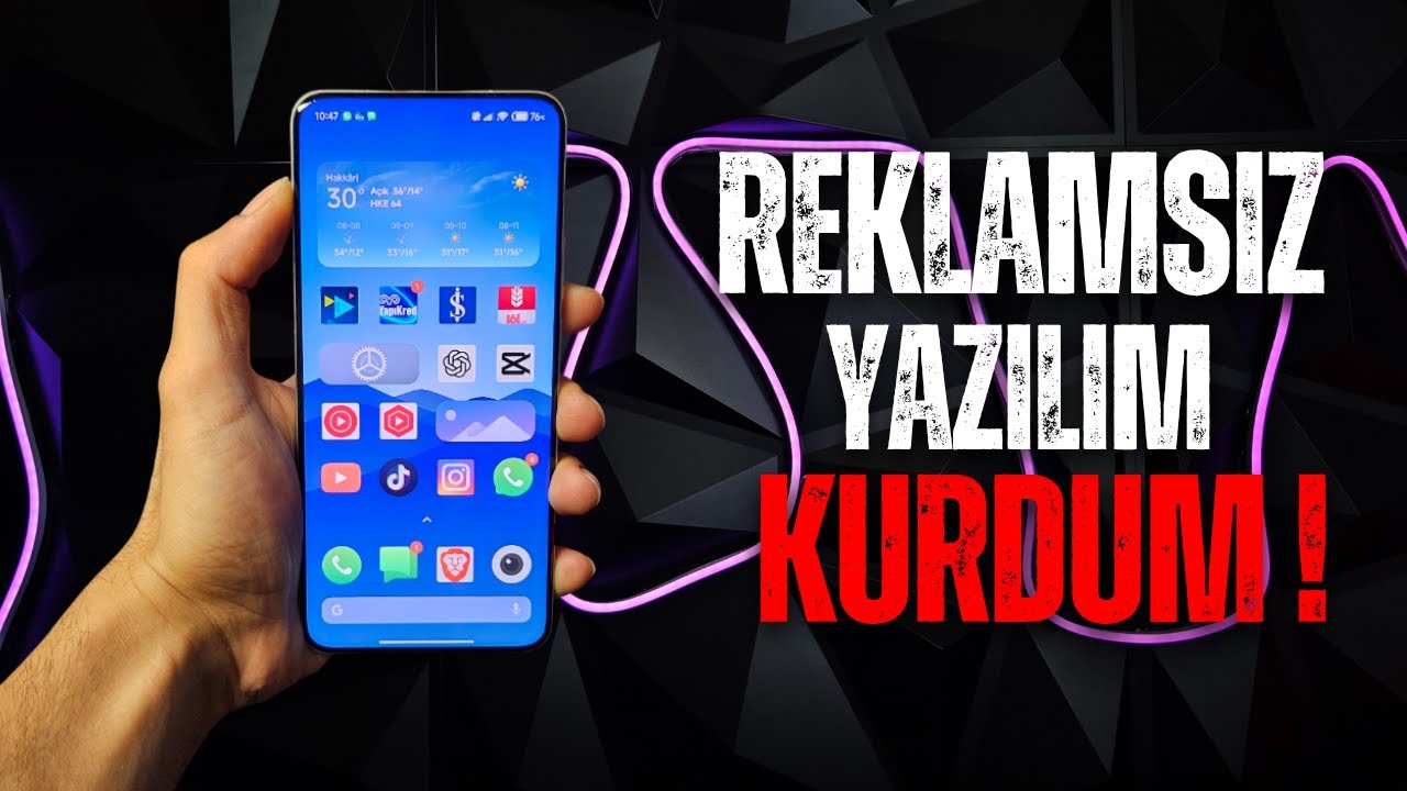 😱 BU YAZILIM XİAOMİ&rsquo;Yİ ŞAHA KALDIRDI ! | HYPEROS EU 🔥