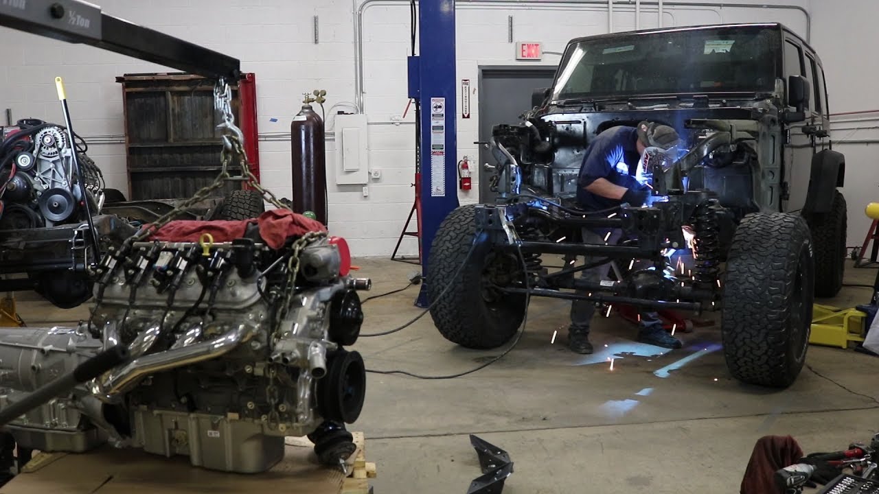 V8 Jeep Forever - LS3 Swap JKU Build Video