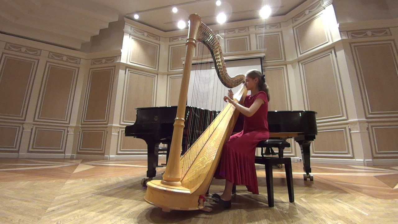 Bubnova Maria harp, Mikhail Ippolitov-Ivanov Nocturne