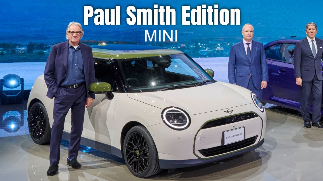 MINI Paul Smith Edition будет представлен на выставке Japan Mobility Show 2025