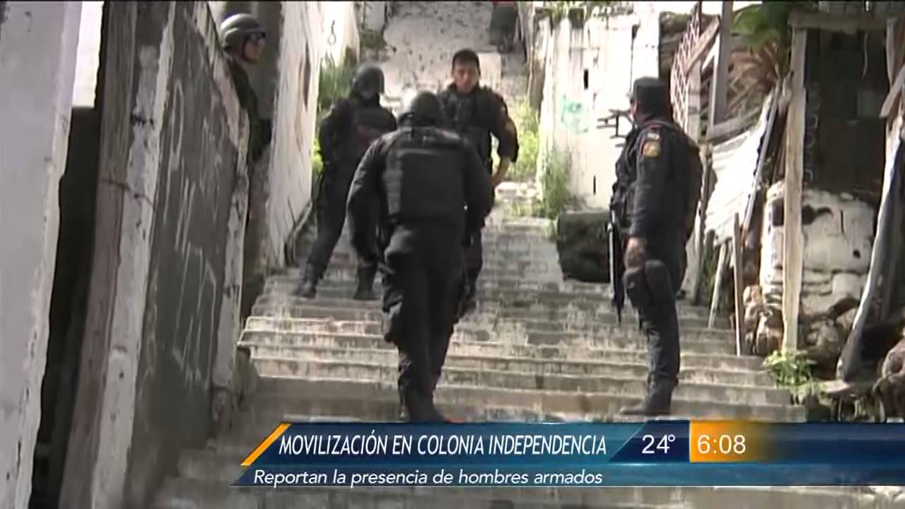 Las Noticias - Movilización por reporte de hombres armados en la colonia Independencia