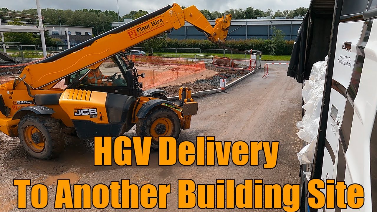 HGV Delivery To Another Building Site | Vlog 232