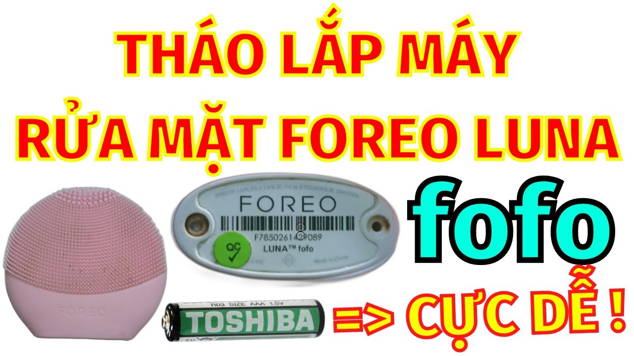 Linh Bảo TV - Hướng Dẫn Tháo Lắp Máy Rửa Mặt Foreo Luna fofo - Máy Rửa Mặt Phân Tích Da Thông Minh !