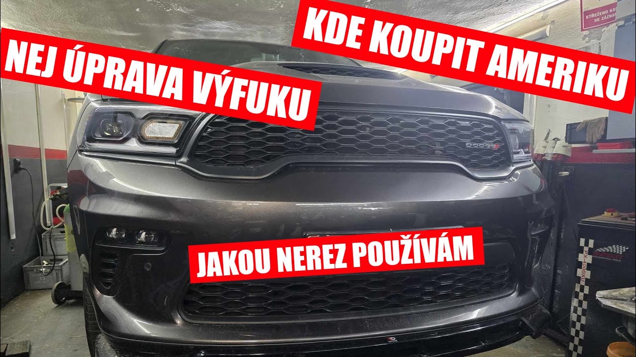 Dodge Durango 5.7 V8 HEMI - VOZYUSA.cz | výfukové klapky | pořádné koncovky výfuku