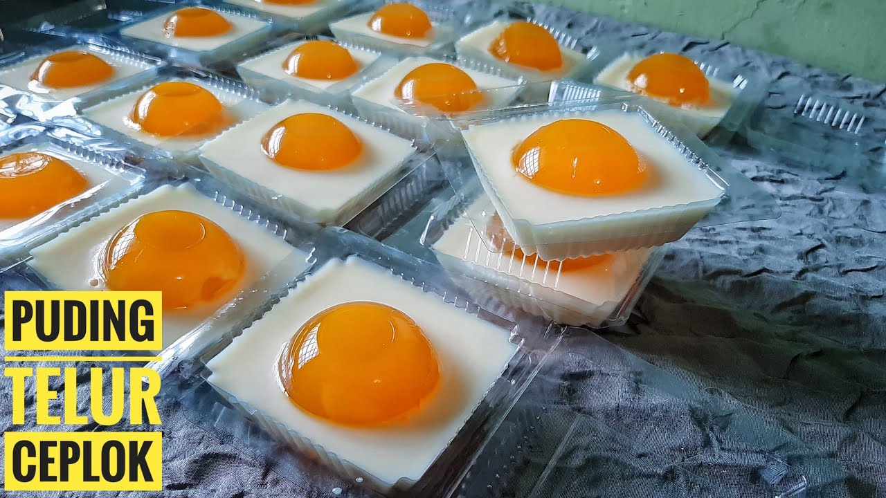 PUDING TELUR CEPLOK MATA SAPI |MIRIP BANGET TELUR CEPLOK ASLI