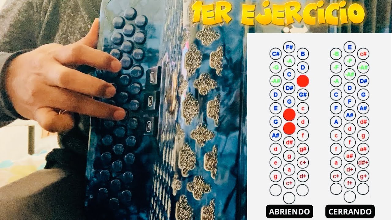 EJERCICIOS Digitacion y Rapidez Acordeon