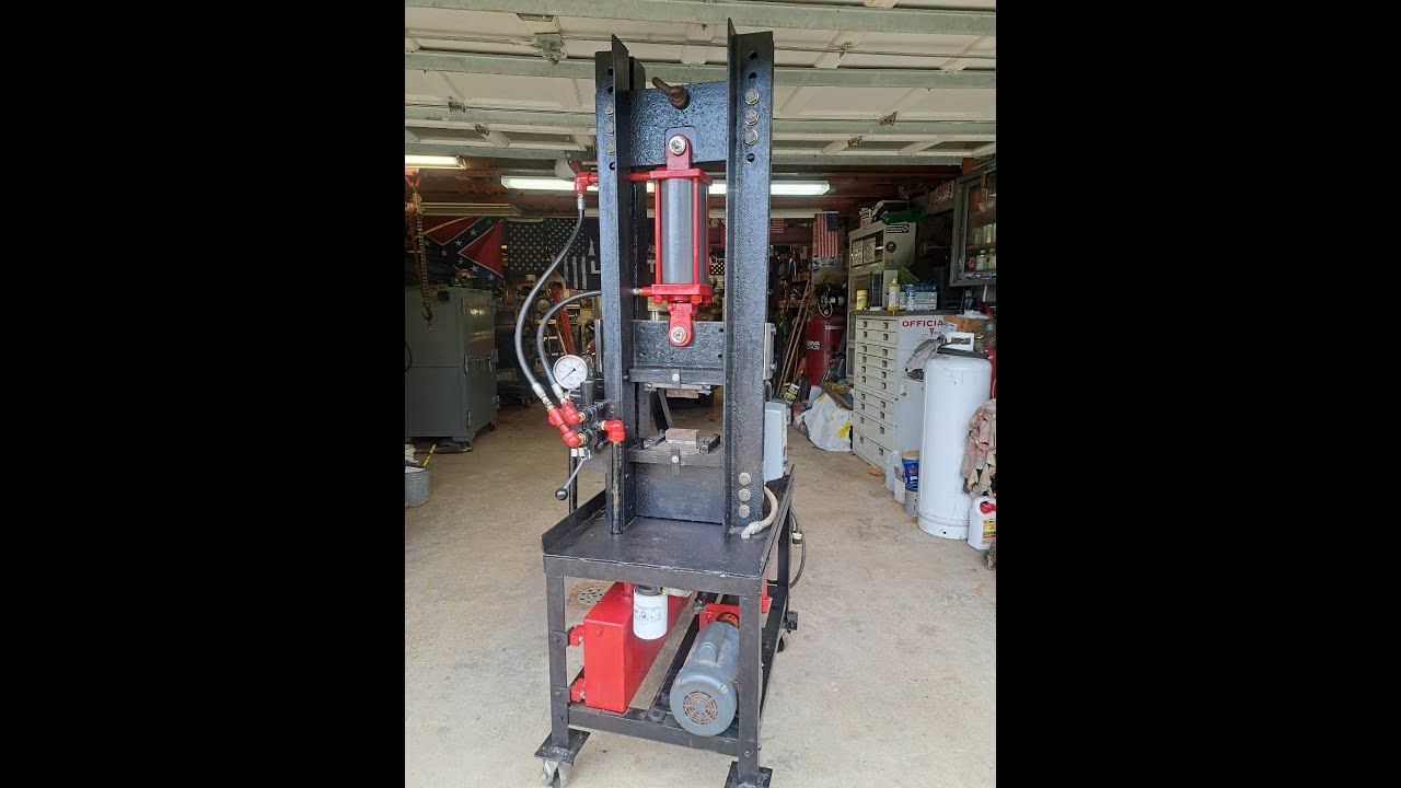 Hydraulic Forging Press Build