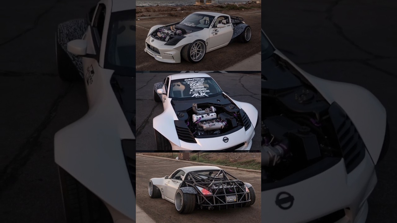un Nissan con 2 Motores K24 #jdm #drift #k24