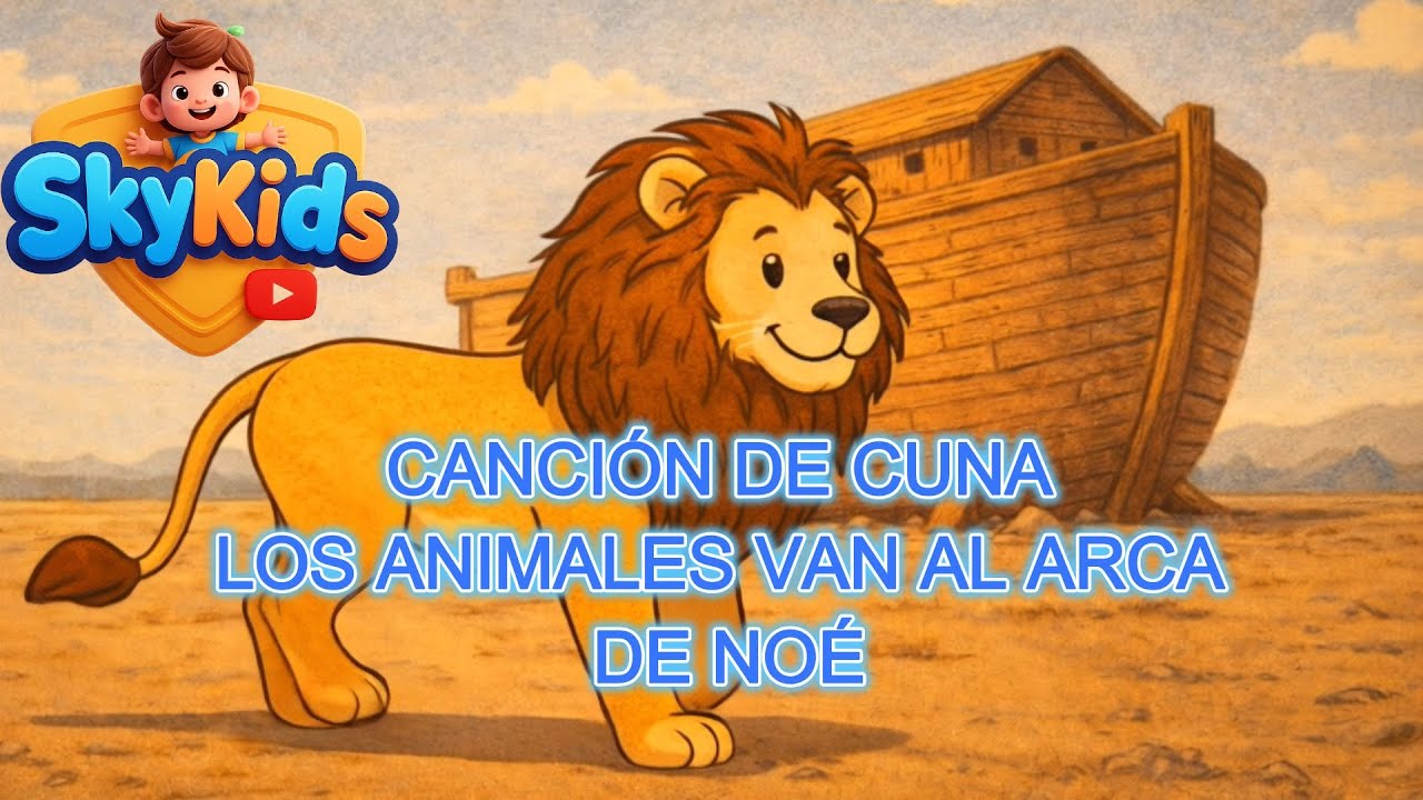 Canción de Cuna del Arca de Noé | Animales del Arca | Música para Bebés