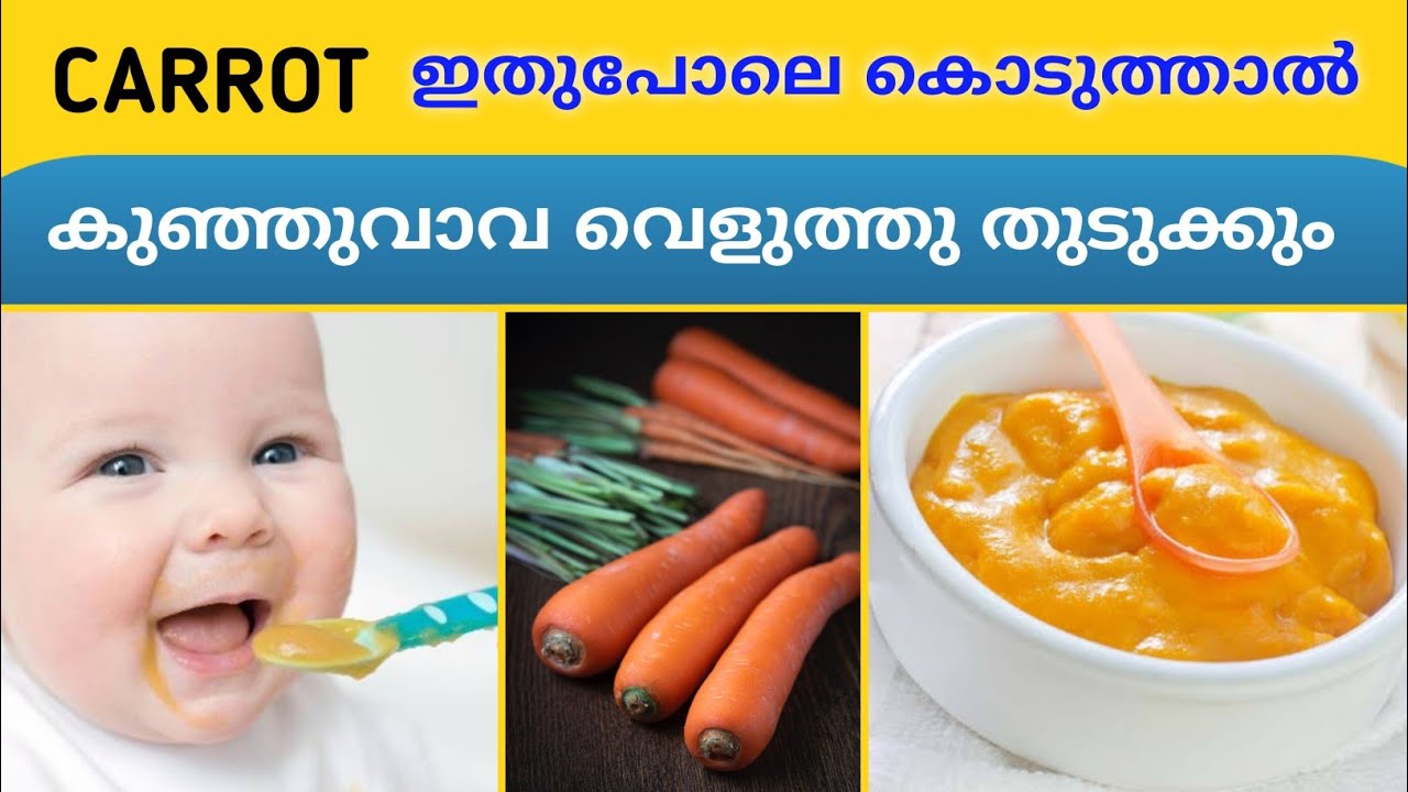 Carrot for babies benefits Malayalam ✅ കുഞ്ഞുങ്ങൾക്ക് പതിവായി Carrot കൊടുത്താൽ