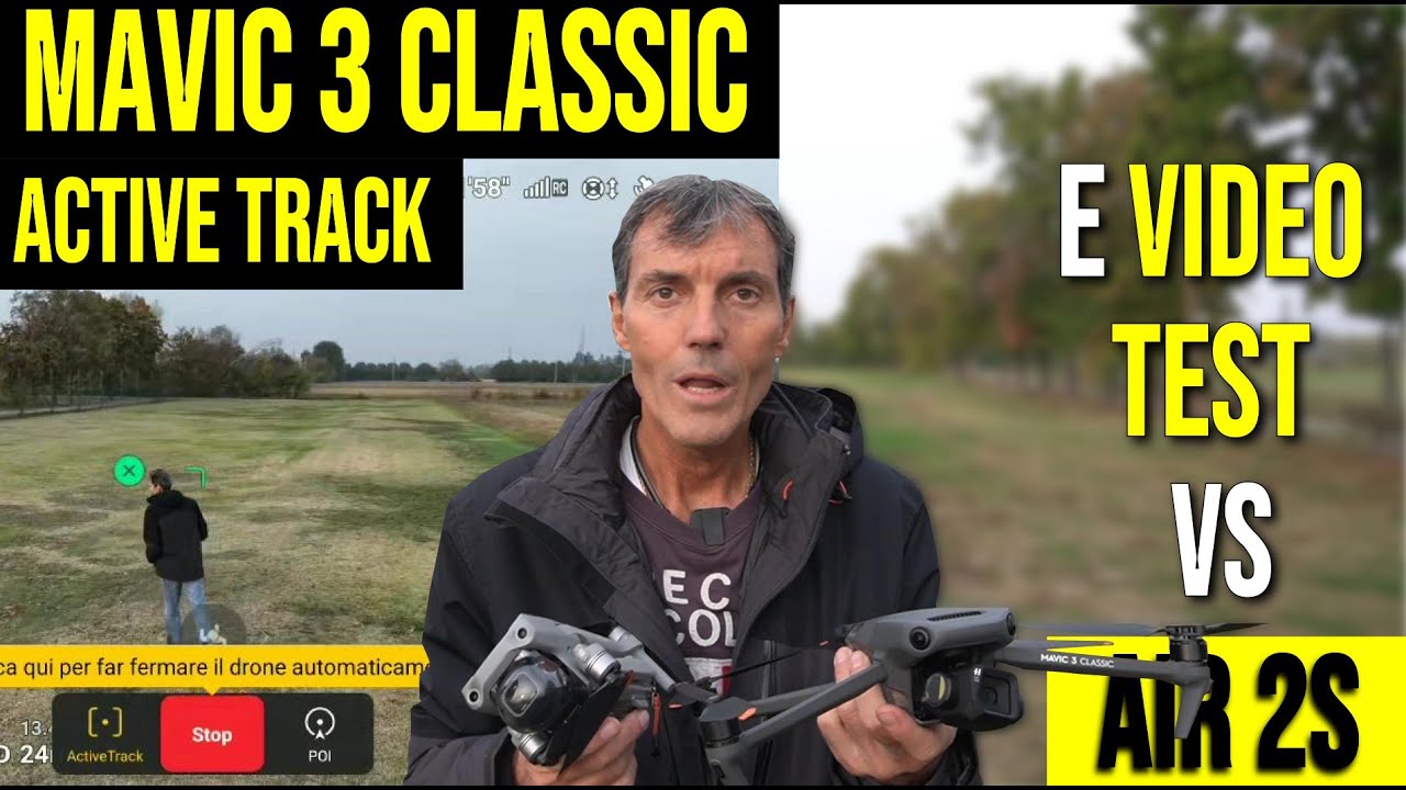 Mavic 3 Classic ACTIVE TRACK e min confronto VIDEO AIR 2S
