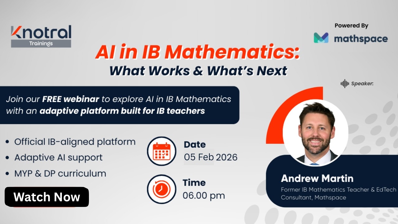 AI in IB Mathematics Classroom | MYP & DP Teaching Strategies | Mathspace Webinar Recording