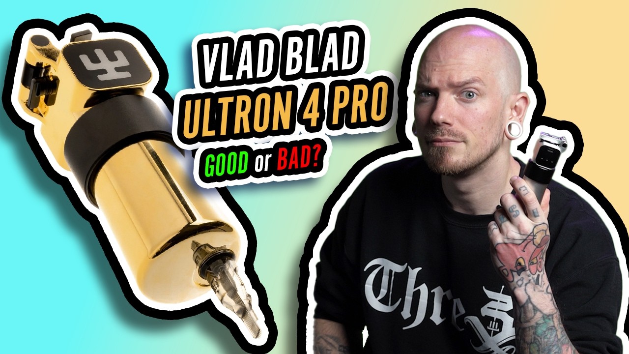 САМАЯ ДОРОГАЯ ТАТУ-МАШИНКА | Обзор Vlad Blad Ultron 4 Pro
