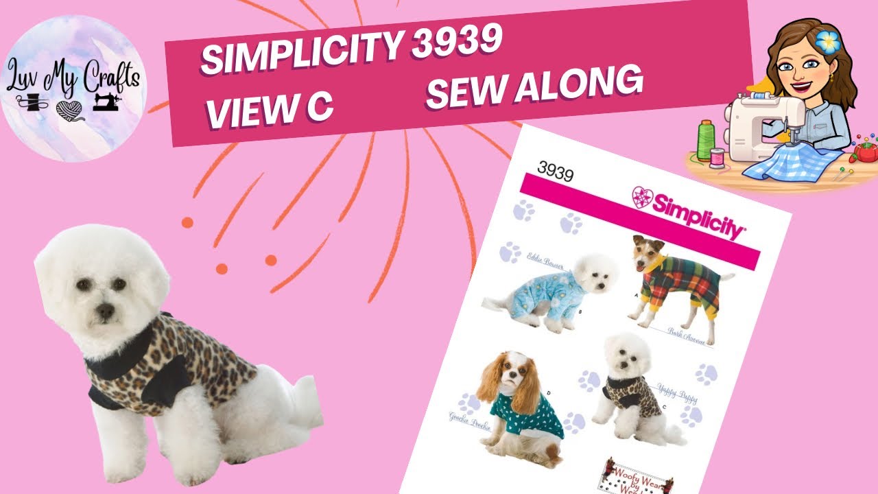 How To Sew A Shirt For Your Dog Simplicity 3939