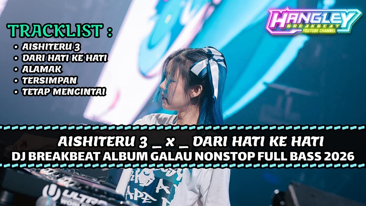 DJ BREAKBEAT AISHITERU 3 TERBARU 2026 FULL MELODY | DUGEM BREAKBEAT VIRAL TIKTOK 2026 FULL BASS