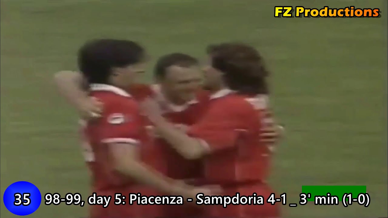 Pietro Vierchowod - 38 goals in Serie A (Sampdoria, Como, Fiorent, Juve, Milan, Piacenza 1980-2000)