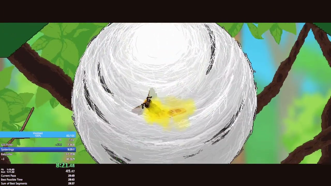 Webbed - 100% All Stickers 29:45 (World Record)