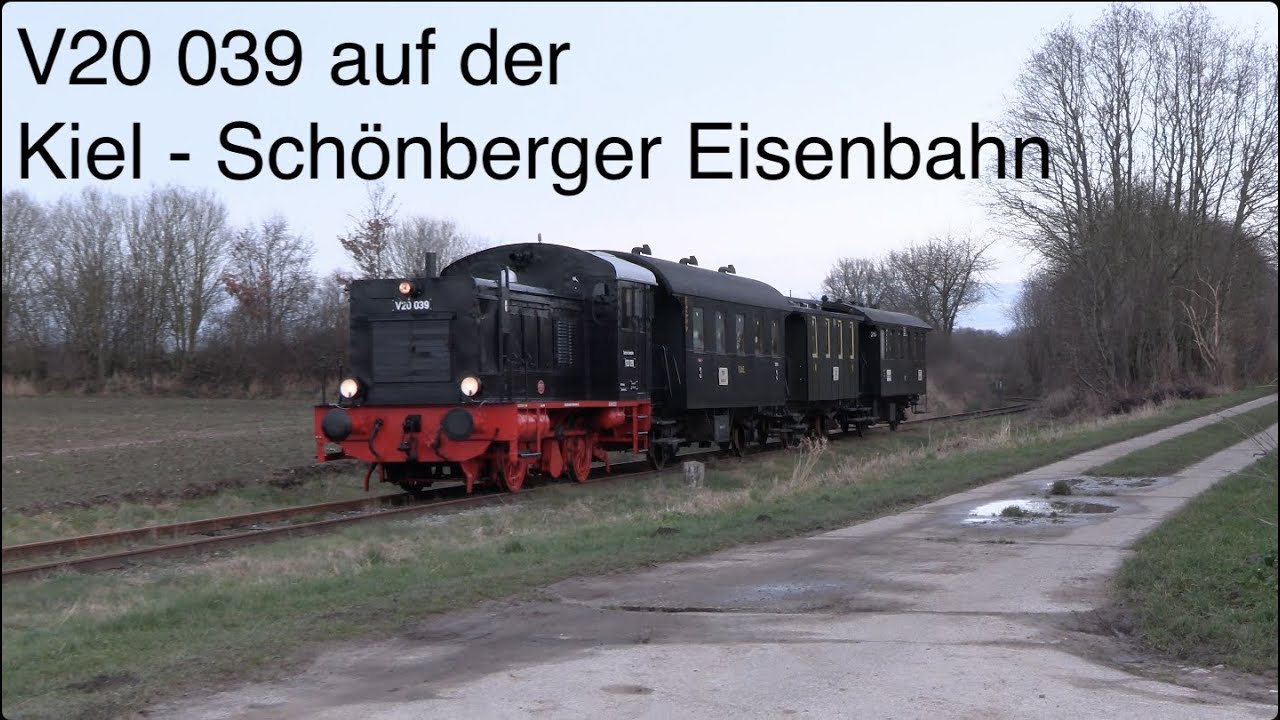 V20 039 auf der Kiel - Schönberger Eisenbahn