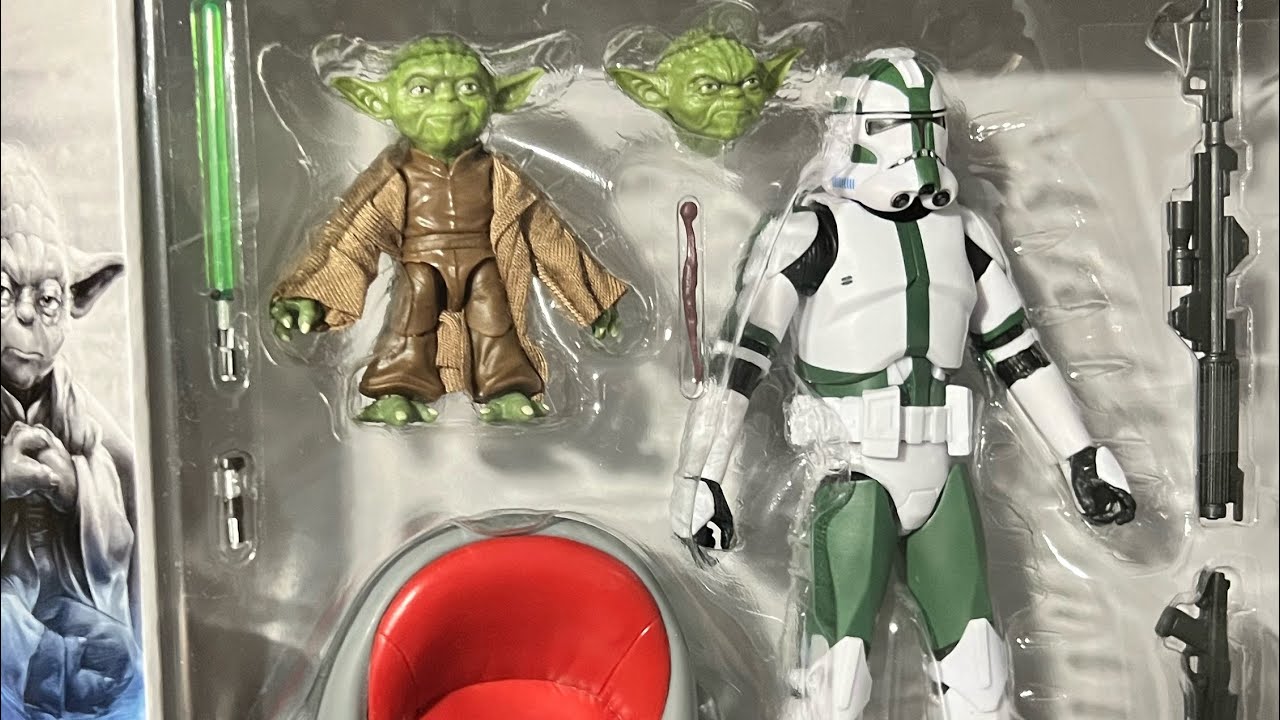 Star Wars The Black Series Yoda & Commander Gree 2-pack (reseña en español)