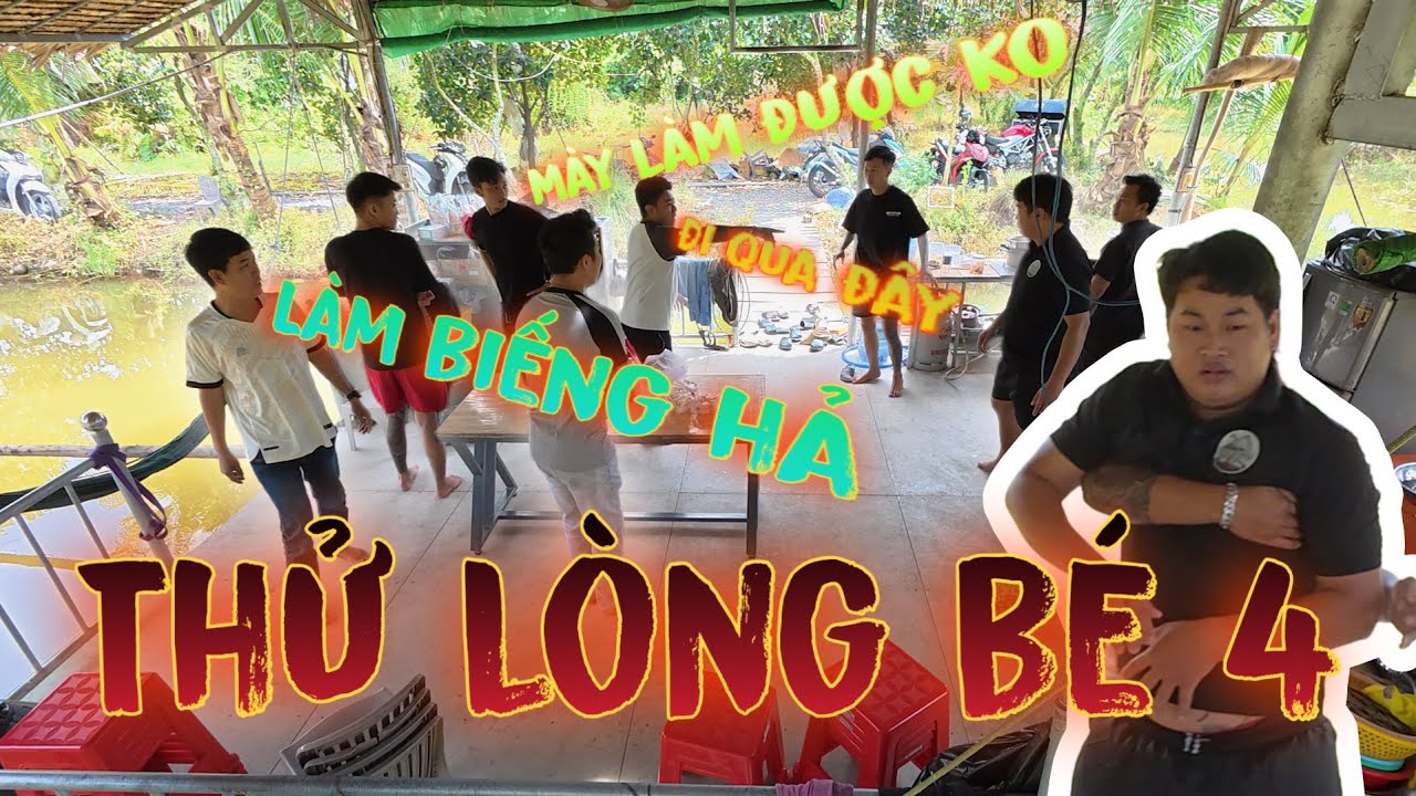 TNB - Thử Lòng Bé 4 Và Cái Kết Quá Hạnh Phúc Đối Với Anh 3 ! | Thanh Nhã Vlog