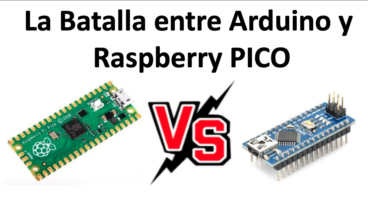 ✅ Pi Pico Batalla contra Arduino Nano, $4 el Microcontrolador más barato el Raspberry Pi PICO