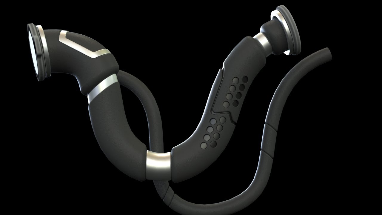 Making Sci-Fi Pipes in Plasticity