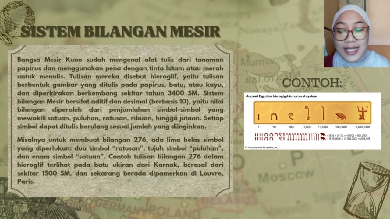 Sejarah Perkembangan Bilangan pada Zaman Bangsa Mesir Kuno 