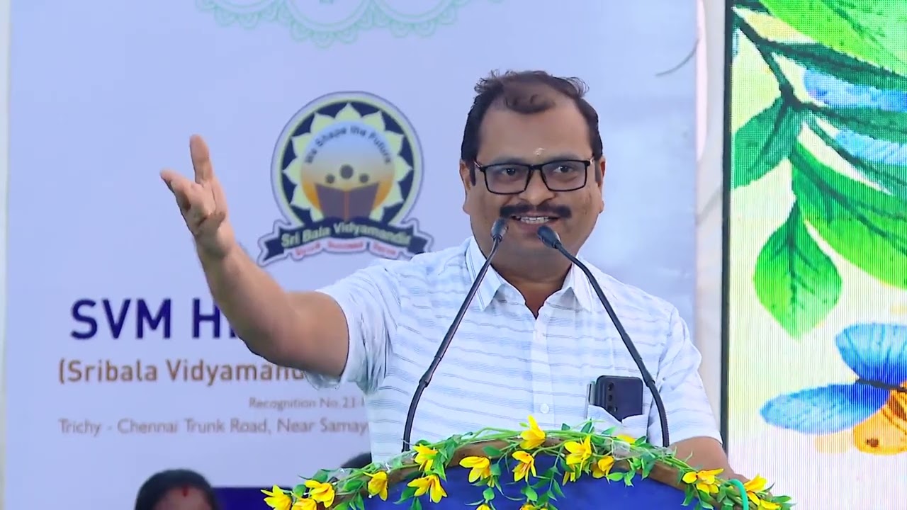 SVM HR. SEC. SCHOOL, PALUVOOR, NEAR SAMAYAPURAM, TRICHY.  17th ANNUAL DAY (03/022024)