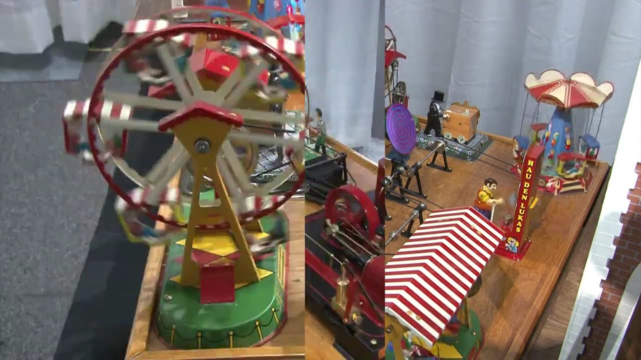 Wilesco Carnival and Workshop Layout - Live Steam Toys