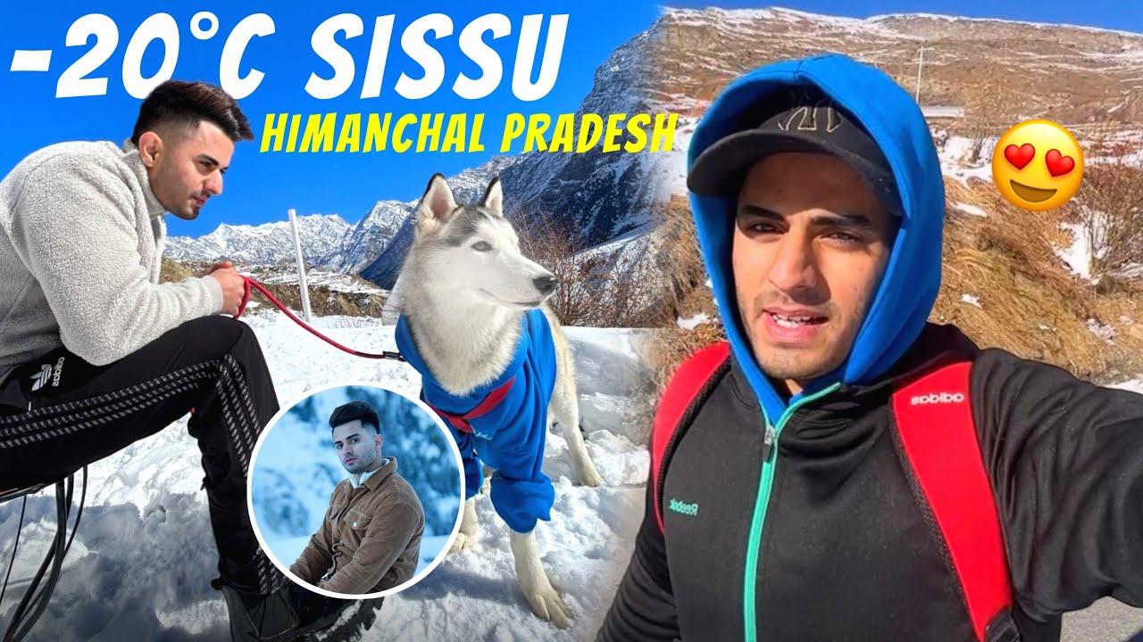 -20°C Mein hui halat kharab😨 Delhi To Sissu | Himachal Traveling Vlog😍