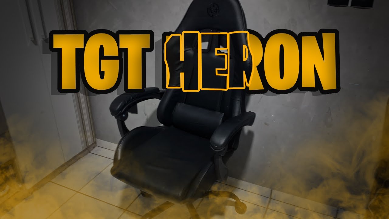 ESSA É UMA DAS MELHORES CADEIRAS GAMERS BARATAS! TGT HERON!