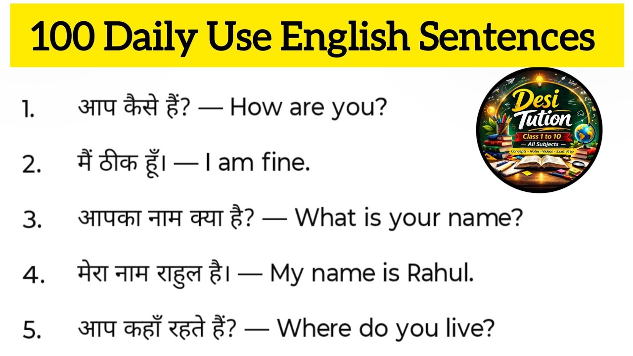 English Bolna Kaise Sikhe? | Basic English Conversation #english 
