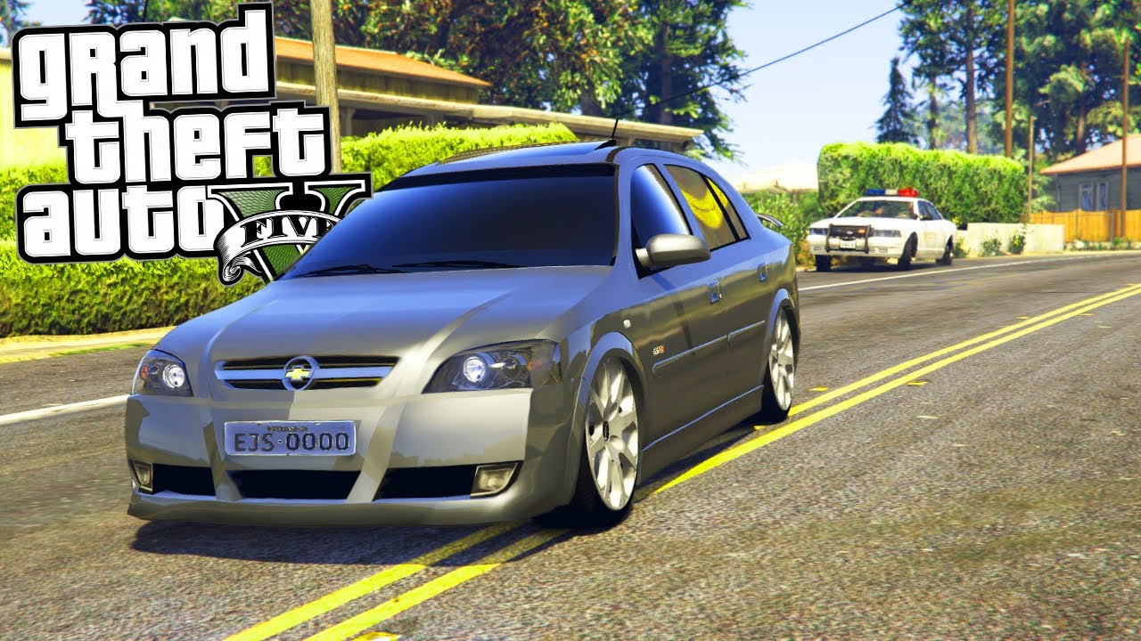 FUGA DA POLICIA DE CHEVROLET ASTRA GSI 2.0! - GRAND THEFT AUTO V - GTA V MODS