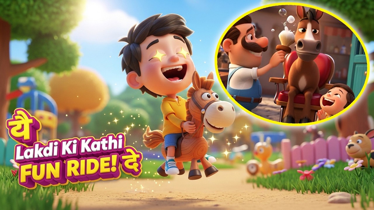 Lakdi Ki Kathi Full Song | Hindi Nursery Rhyme for Kids