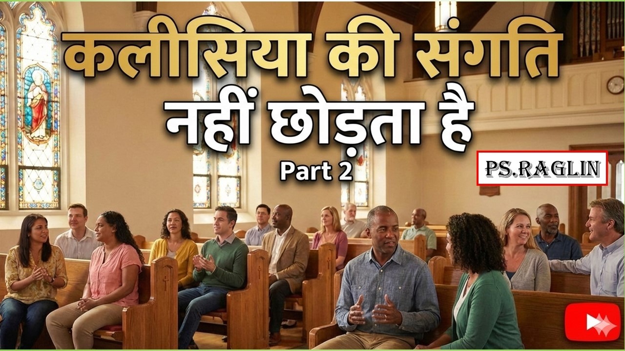 कलीसिया की संगति नहीं छोड़ना है | Kalisiya Ki Sangathi Nahi Chodna Hi | Part 2 | Ps Raglin | GGM
