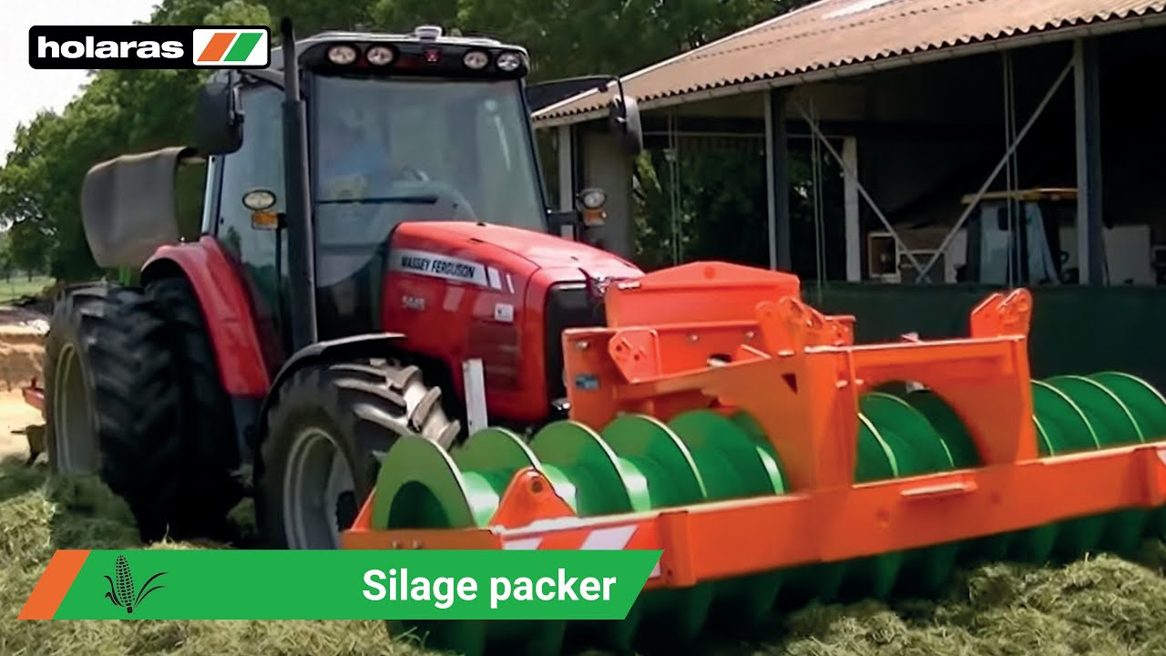 Holaras - JUMBO + STEGO 300 Kuilwals / Silowalze / Silage Packer