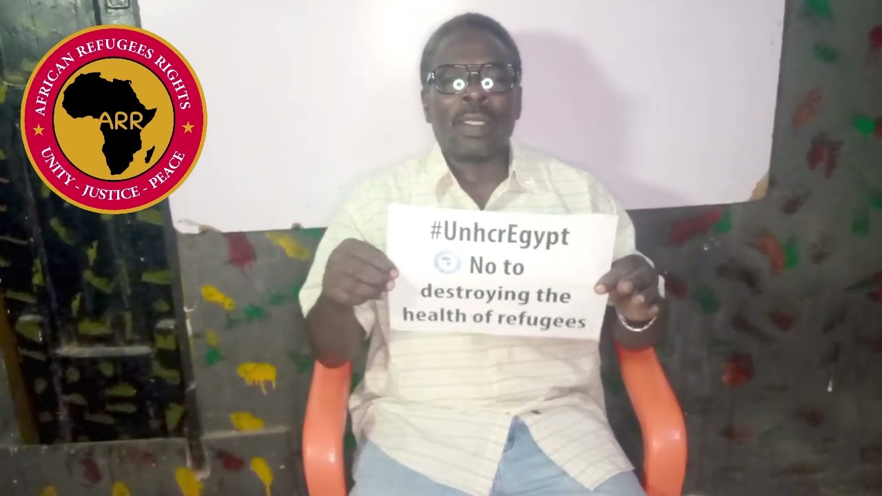 مصر: دعونا نستمع إلى شهادة اللاجئ السوداني إبراهيم الذي لا يتلقى مساعدة في علاجه!
