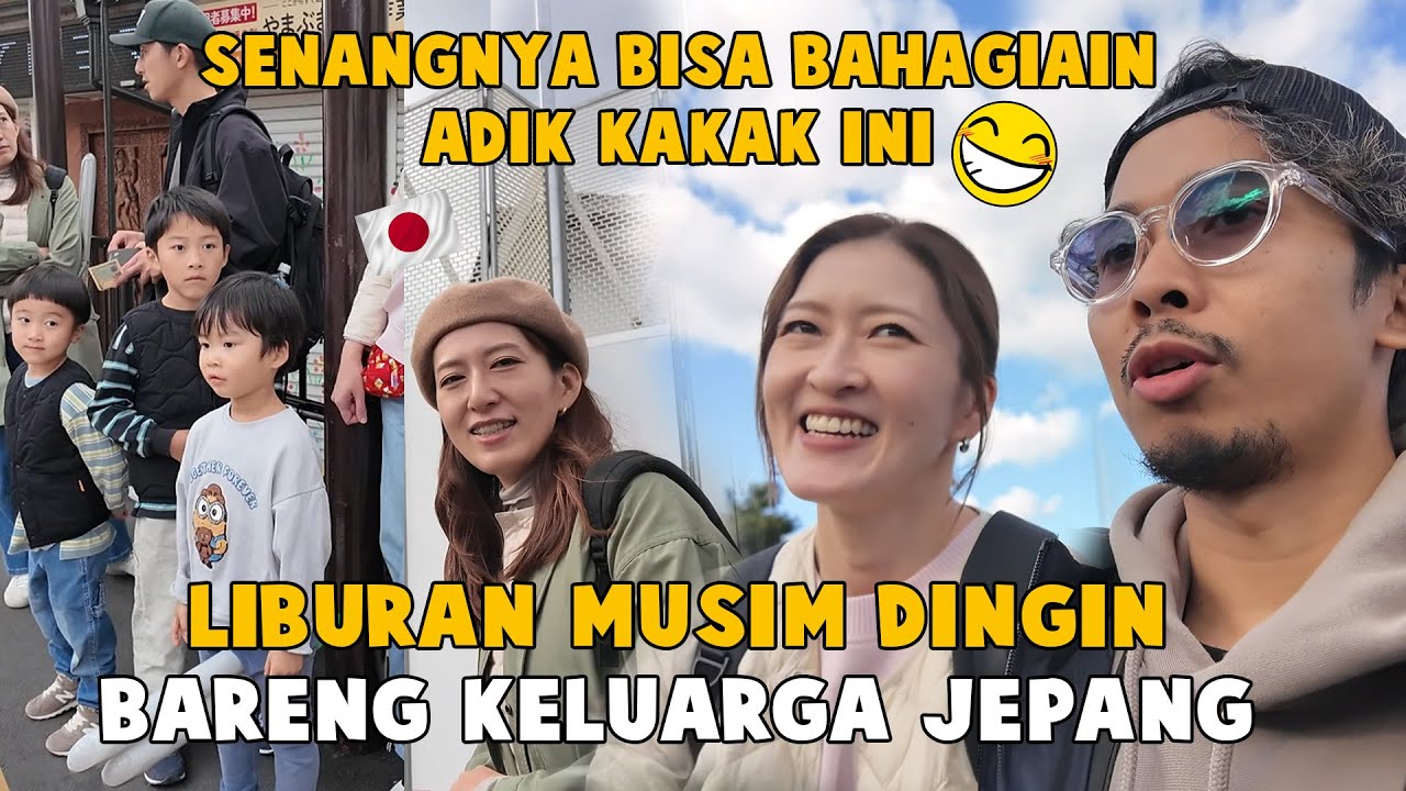 SEHARIAN  NYENENGIN ADIK IPAR JEPANG , ISTRI  , ANAK DI KYOTO ! LIBURAN MUSIM DINGIN !