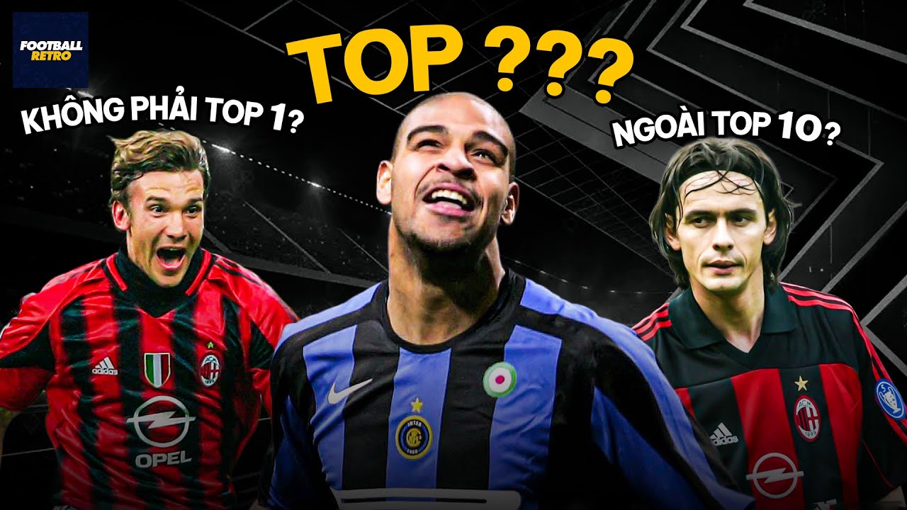 TOP 10 TIỀN ĐẠO hay nhất SERIE A NHỮNG NĂM 2000s | FOOTBALL RETRO