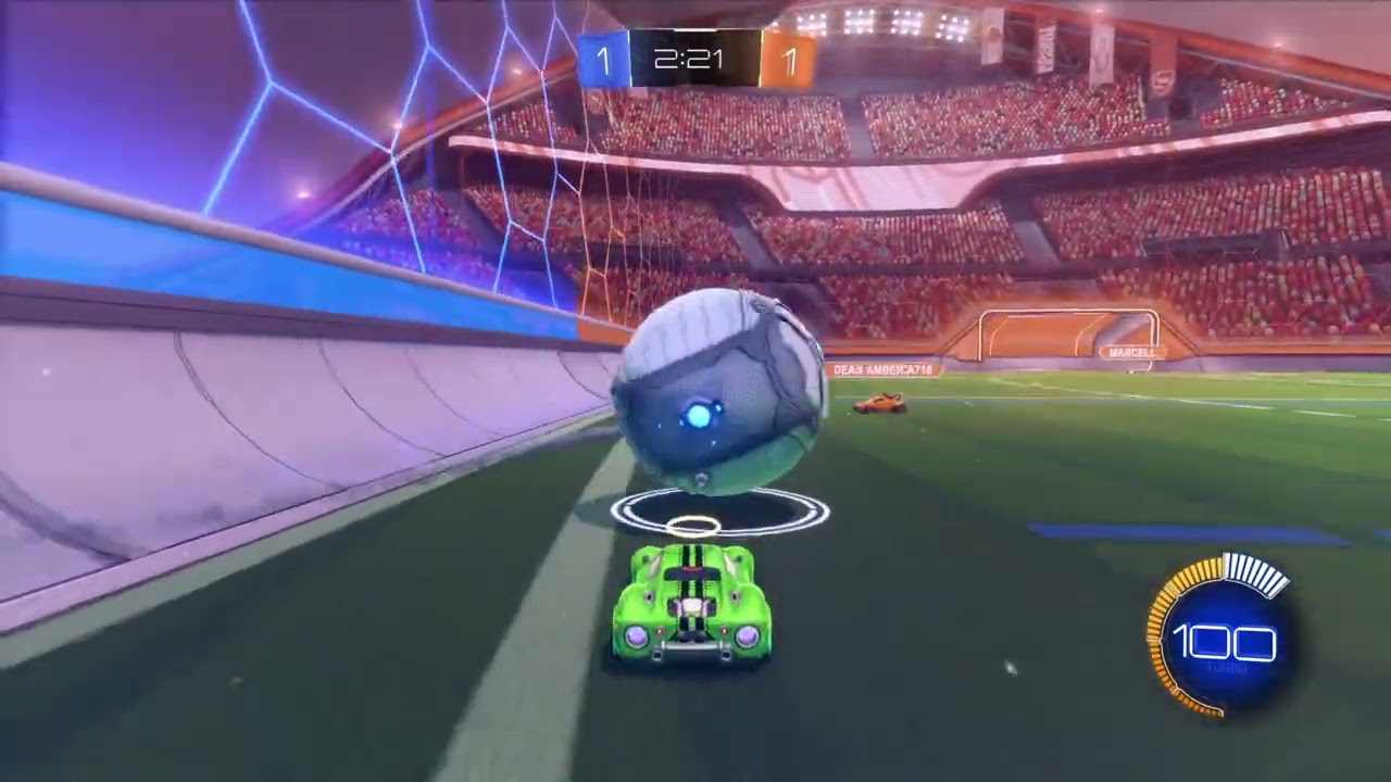 Je fais mes defis rocket league!!!!!