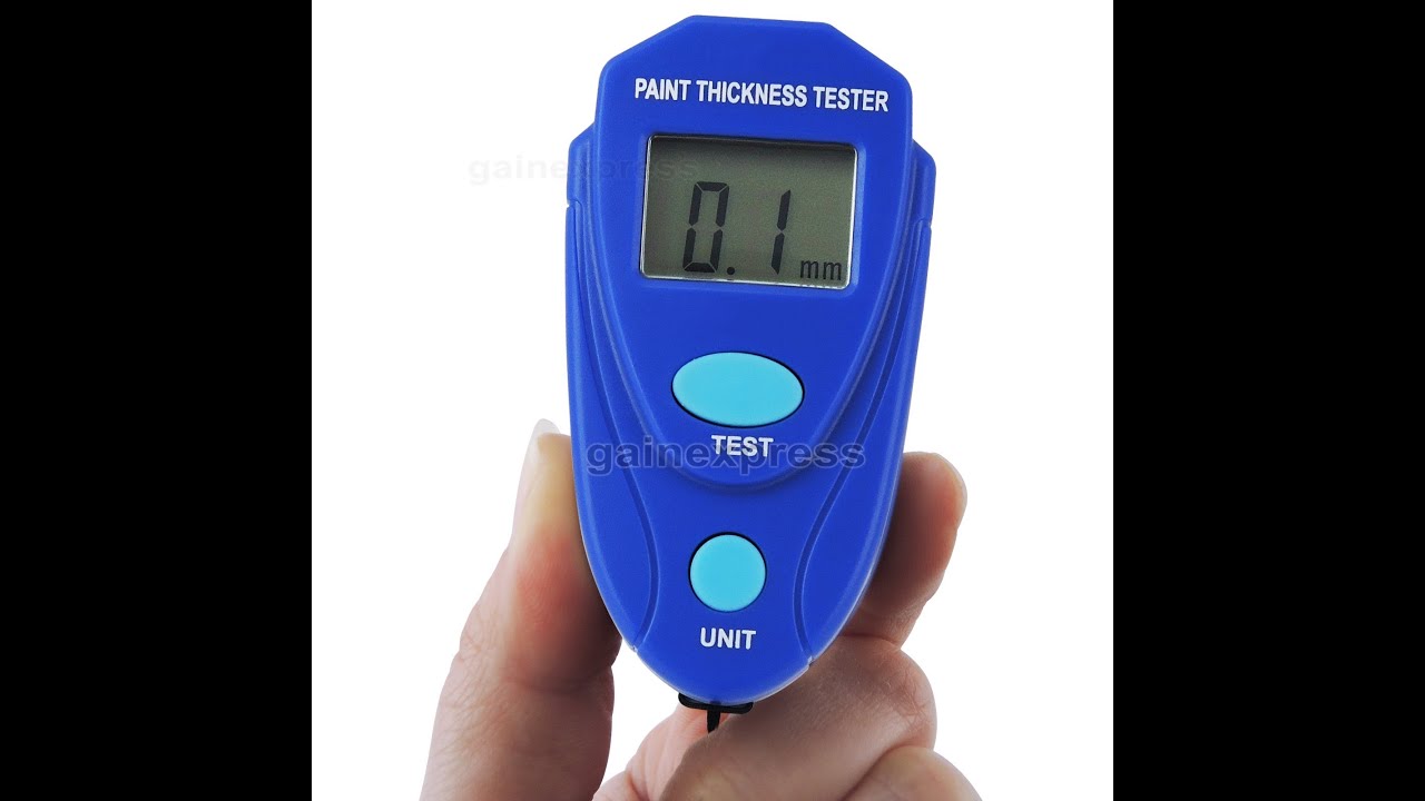 E04-025 Mini Size Digital Coating Thickness Gauge Car Painting Thickness Tester