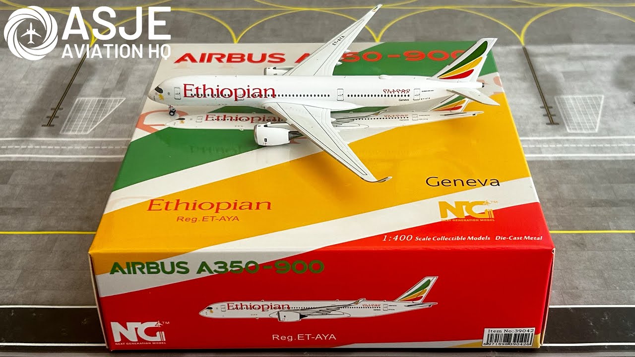 Ethiopian Airlines Airbus A350-900 NG Models 1:400 (Model Review)