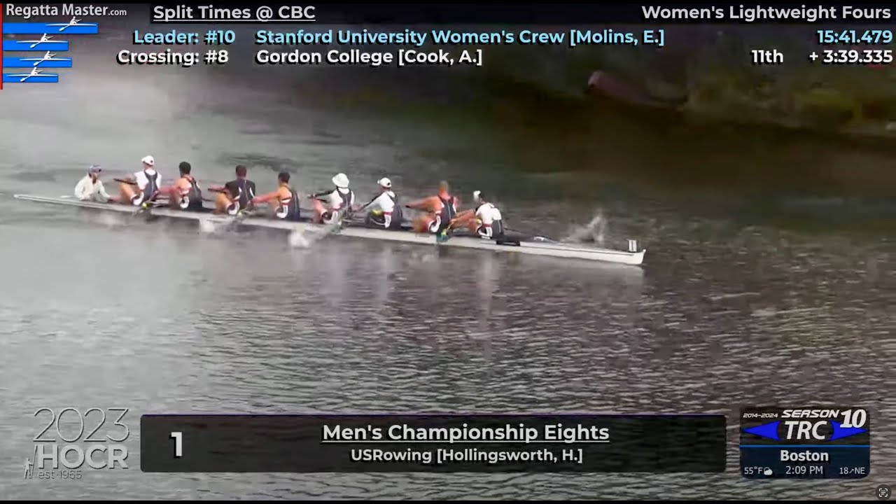 HOCR 2023 | #65 Men's Championship Eights - M Champ 8+ HD Rowing Video