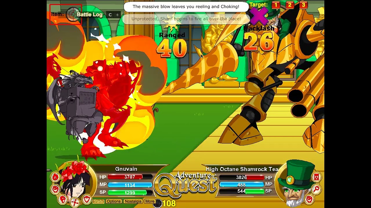 Adventure Quest - FDBR, Shamrock Team (Challenge Fight)