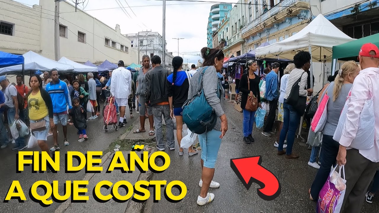 FIN DE AÑO EN CUBA HOY: Esto está PASANDO en las Calles de La Habana Cuba